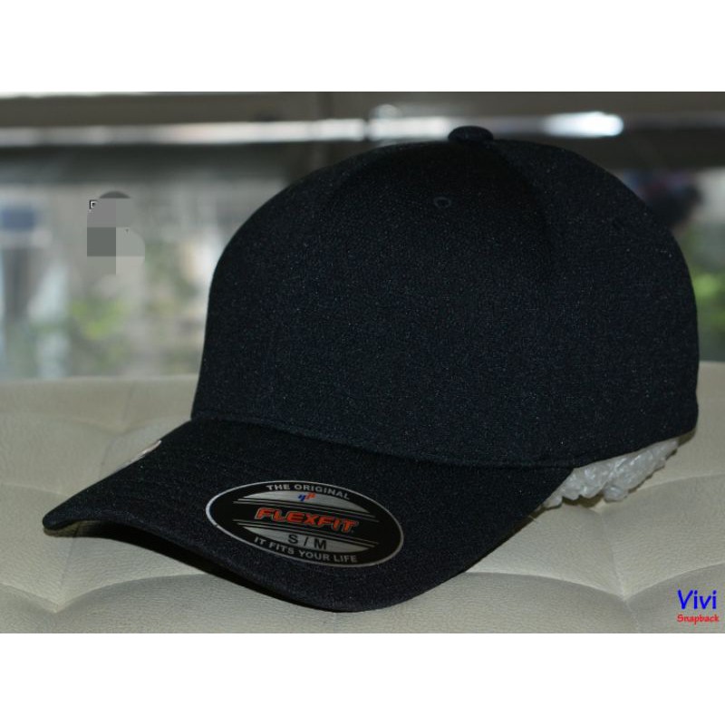 Mũ nón bít đuôi màu đen chính hãng,nón lưỡi trai thời trang thể thao trơn không logo fitted black cap