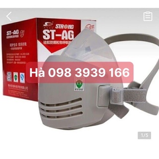 Mặt Nạ chống bụi, độc phòng bụi silicon Strong ST- AG