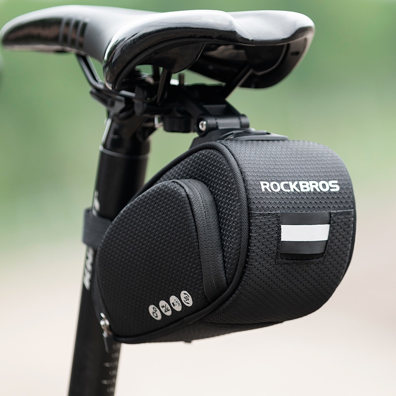 Rockbros Túi Đựng Đồ Chống Thấm Nước Phản Quang Gắn Yên Sau Xe Đạp Tiện Dụng