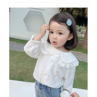 Áo sơ mi ren Quảng Châu cho bé gái