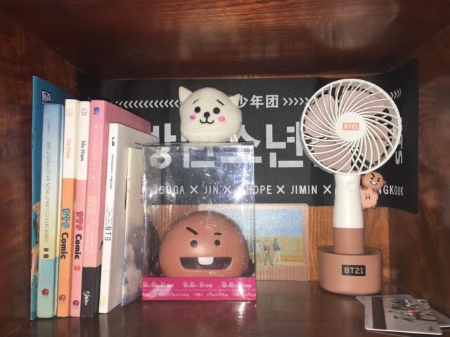 Quạt handy fan ver 3 BT21 x Royche Official