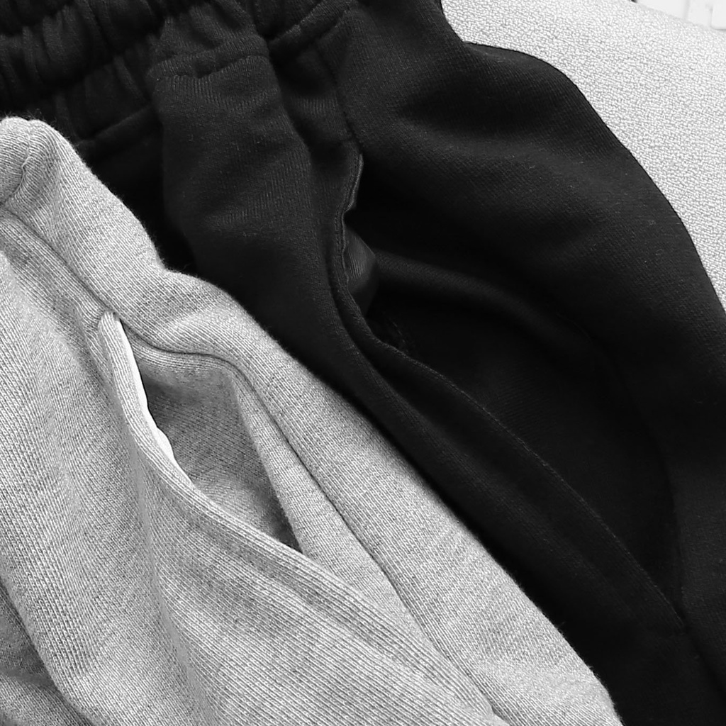 Quần short nỉ thể thao SAT chất vải nỉ da cá khô thoáng trẻ trung dày dặn co giãn nhẹ NI03