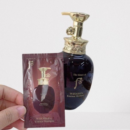 Gói Dầu Gội Đầu Whoo Spa Essence Shampoo 8ml, Chăm Sóc Tóc, Lưu Giữ Được Mùi Hương Nhẹ Nhàng Và Sang Trọng