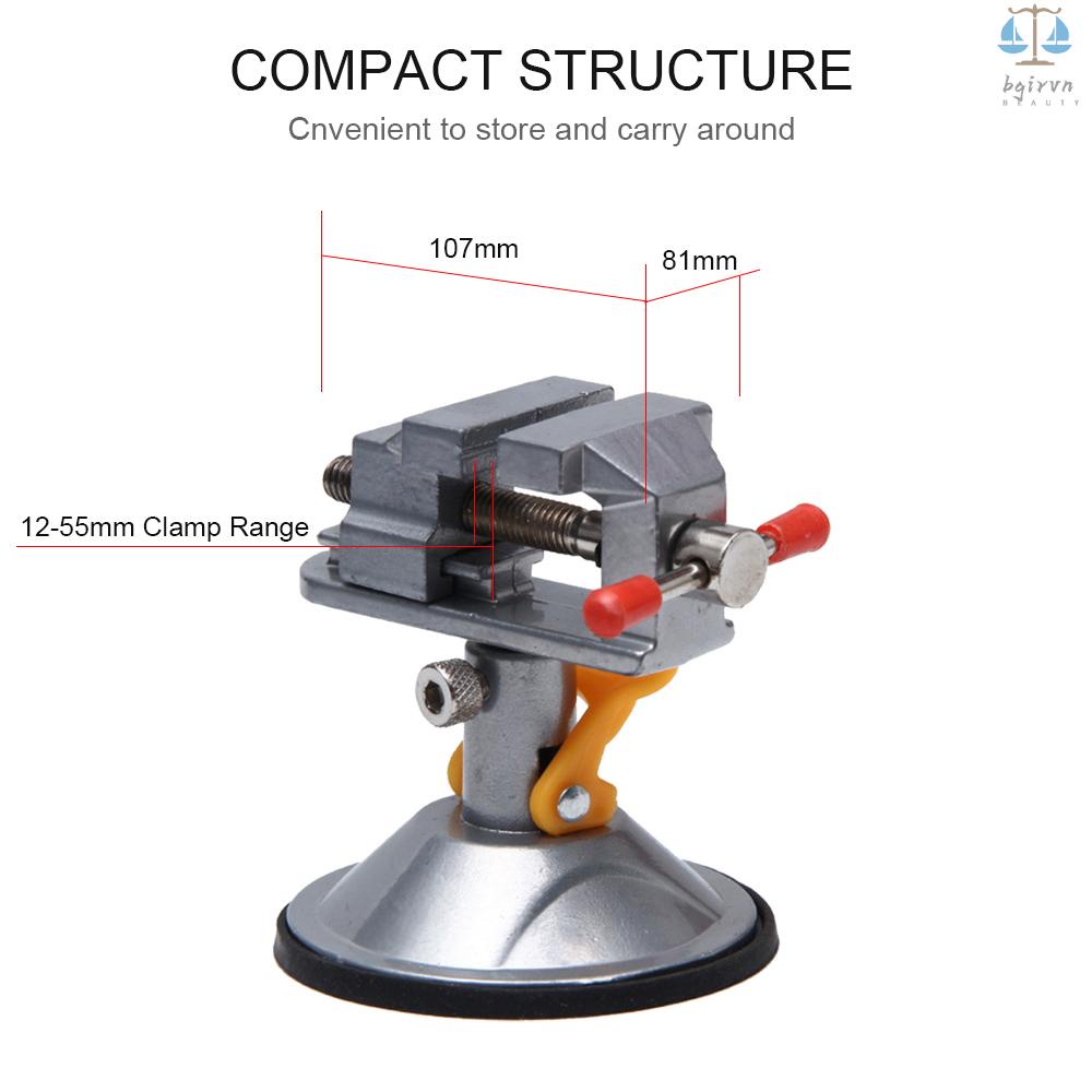 Ê tô kẹp bàn mini xoay 360 độ thông dụng cho làm đồ thủ công