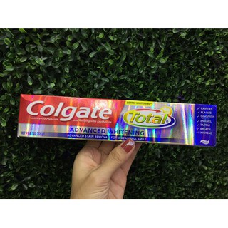 KEM ĐÁNH RĂNG COLGATE TOTAL ADVANCED WHITENING MỸ 181g