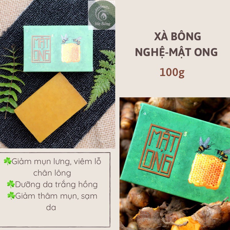 Xà Bông Mật Ong giảm mụn, đẹp da