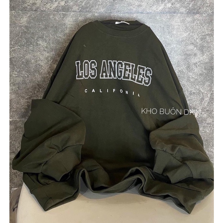 Áo Sweater nỉ da cá nam nữ tay bồng in hình chữ bassi, áo nỉ dài tay phong các Hàn Quốc | BigBuy360 - bigbuy360.vn