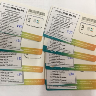 Sim viettel v90