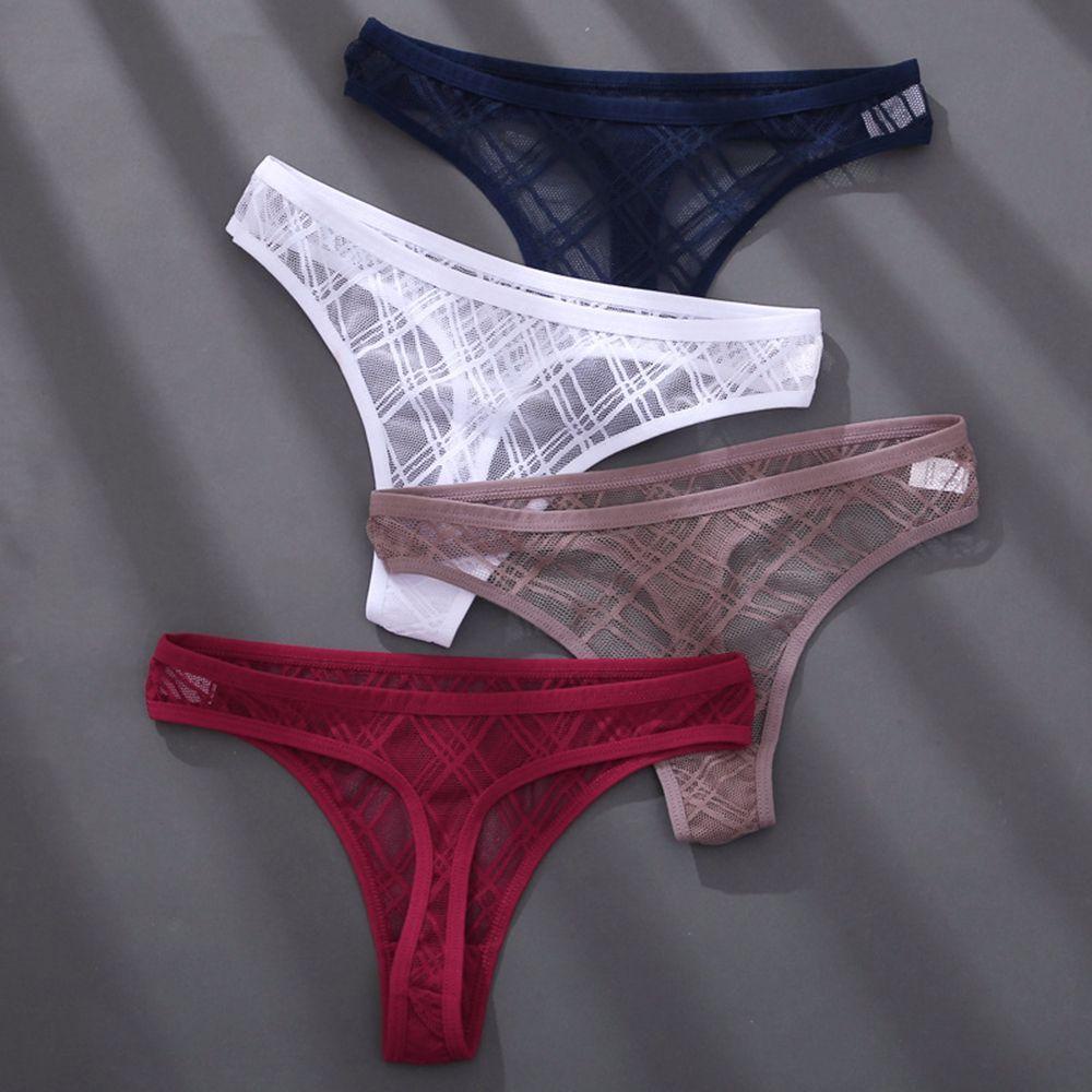 OCEANMAP Quần Lót Ren Lưới Phong Cách Hàn Quốc Quyến Rũ Cho Nữ