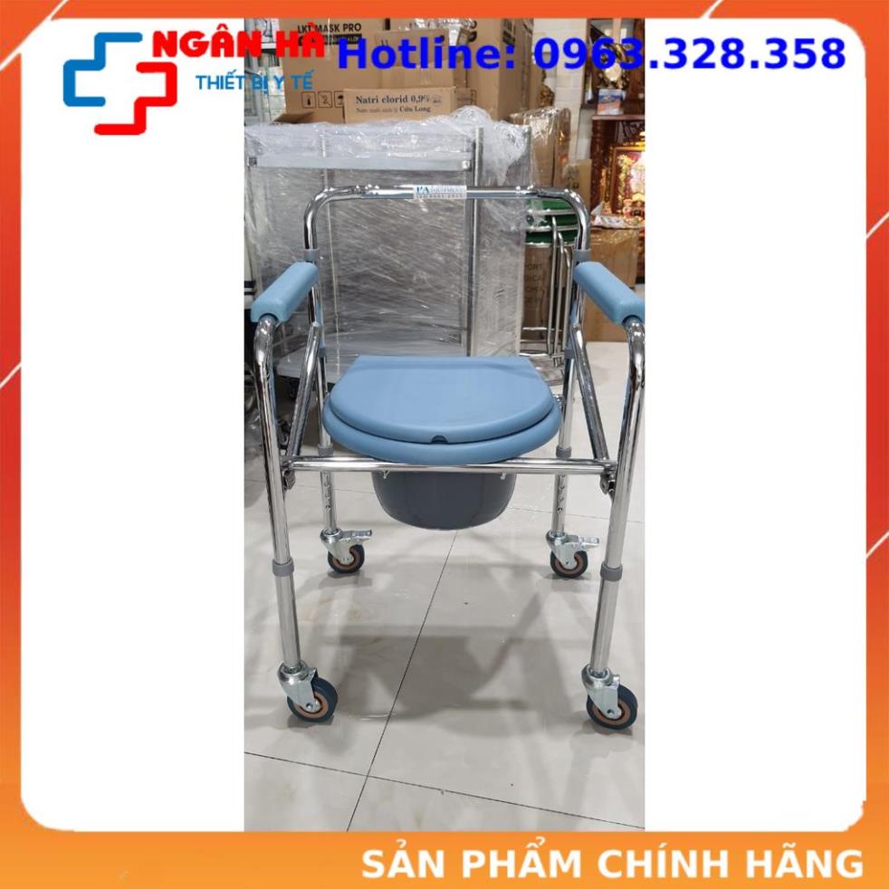 Bô vệ sinh dành cho người già, Ghế vệ sinh có bô cho người già người khuyết tật Lucass