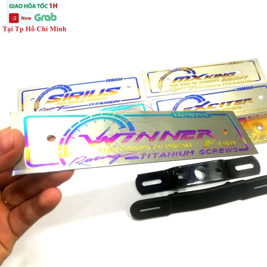 Pát Gắn Bảng Tên Xe Máy Exciter, Winner, Vario, Raider Fi - Satria 150, Sirius ... Và Các Xe