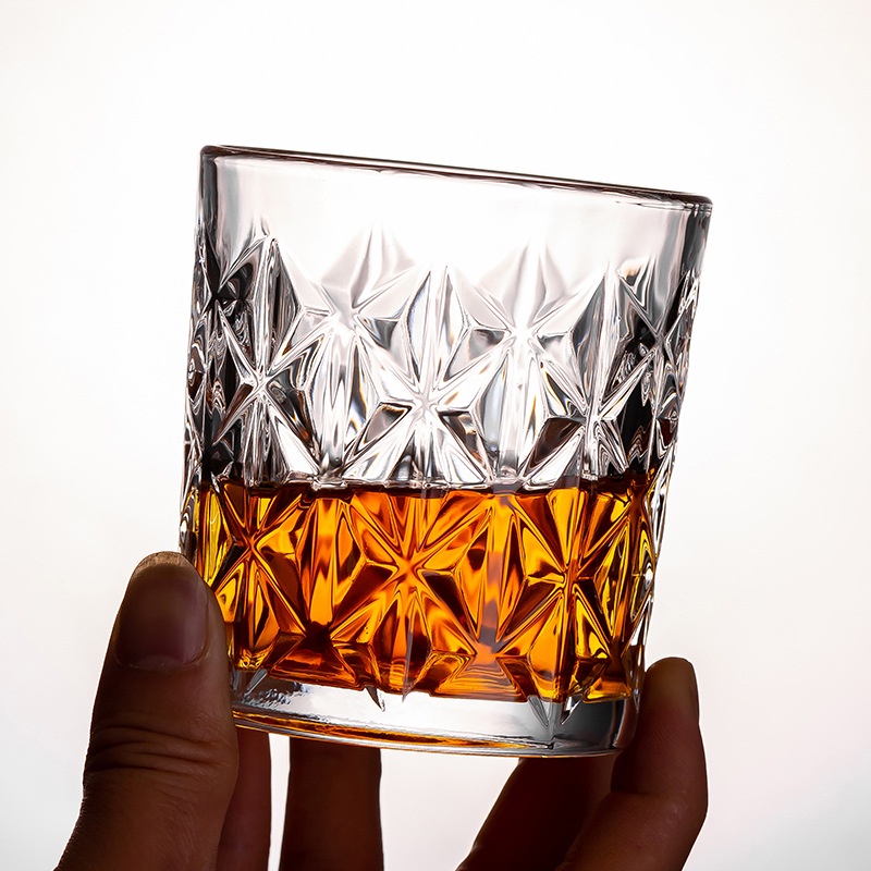 Ly Whiskey Rock Thuỷ Tinh , Cốc Cốc Uống Rượu Đẹp Sang Trọng Phong Cách Châu Âu Rock-9 | MAY Decor