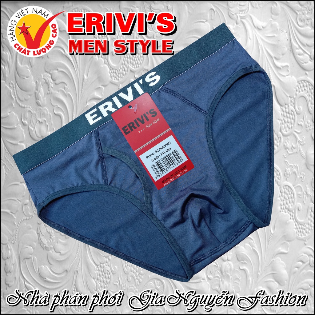 [GIÁ SỐC] 1 chiếc quần lót nam cao cấp hiệu Erivis - Thun lạnh 4 chiều (mẫu mới)