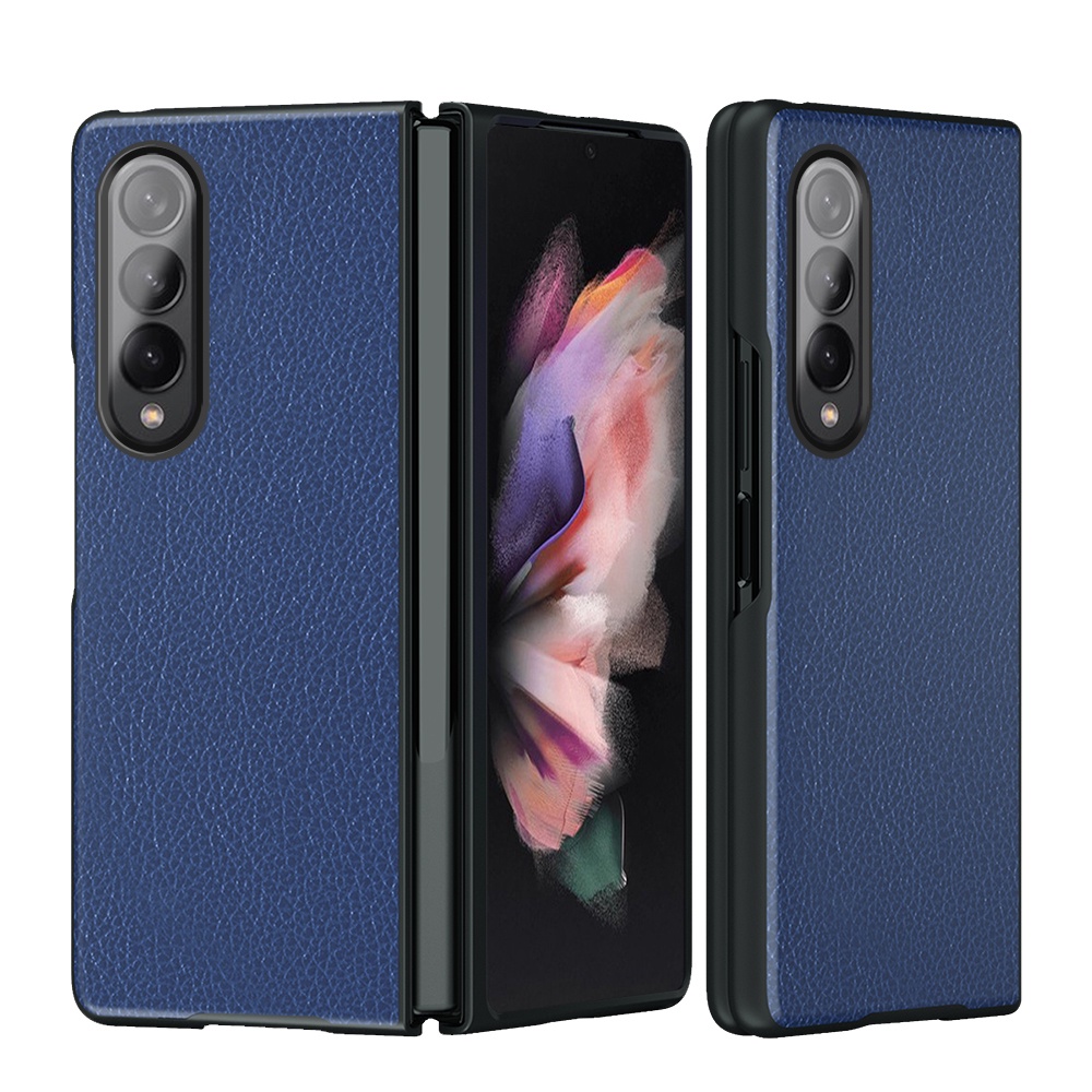 Ốp Điện Thoại Cứng Họa Tiết Trái Vải Chống Sốc Cho Samsung Galaxy Z Fold 4 Z Fold3 ZFold3 5G
