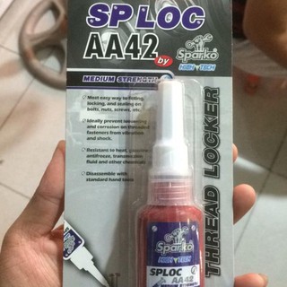 Keo dán ren ốc 6ly , 8ly , 10 ly ...( nước màu xanh ) thương hiệu Sparko