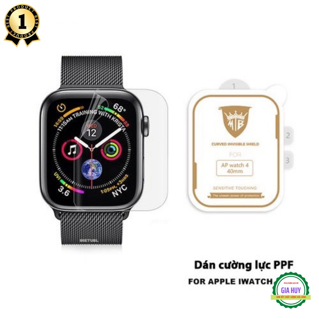 Dán PPF Ap Watch chống trầy, chống va đập tự hồi phục 38mm 40mm 42mm 44mm