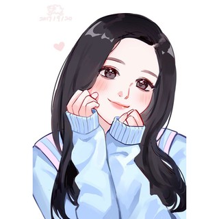 Vẽ Chibi theo yêu cầu màu nước đáng yêu
