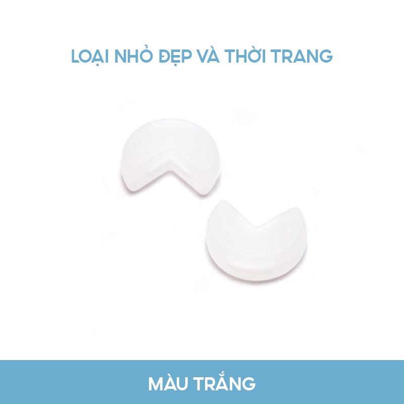 Đệm silicon chống trượt gọng kính cài đuôi gần tai hình tròn khuyết LILYEYEWEAR