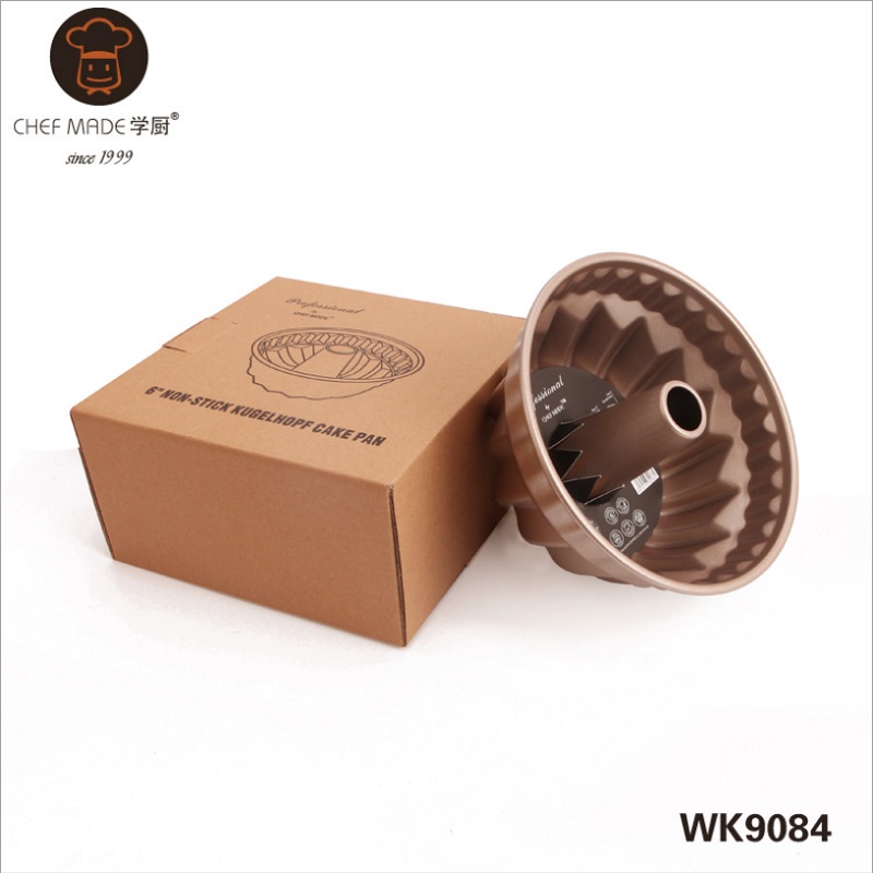 Khuôn chinfon xoắn ốc Kugelhopf Chefmade 6,5" WK9084