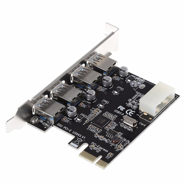 Card mở rộng 4 cổng PCI-E sang USB 3.0 PCI Express 5 Gbps