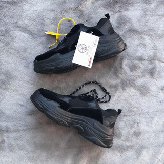GIÀY SNEAKER BALEN ĐEN - GIN STORE