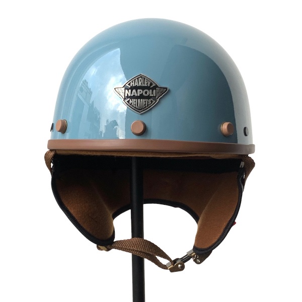 Mũ Bảo Hiểm Nữa Đầu Cho Xe Moto Napoli Haley N04 (Màu Xanh Mint) - Bảo Hành 12 Tháng