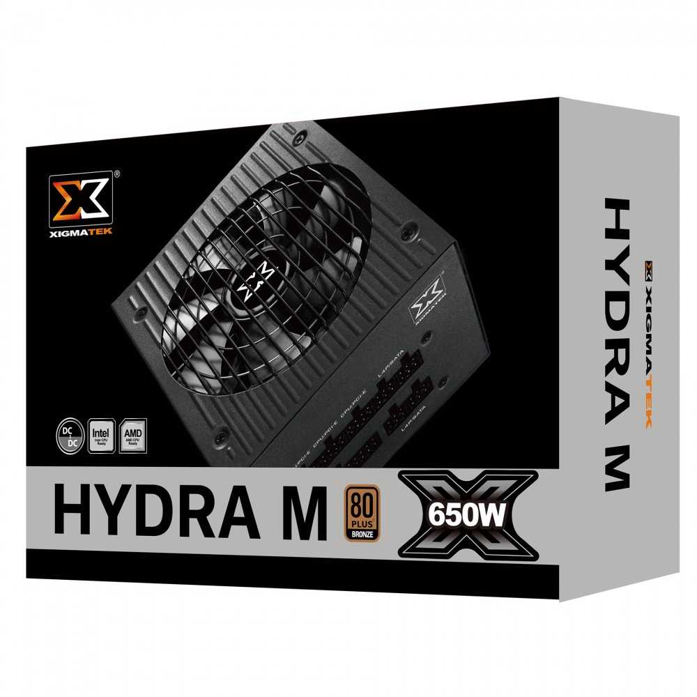 Nguồn Xigmatek Hydra M 650 650W , 80 Plus Bronze , Full Modular - Hàng Chính Hãng