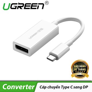 Cáp chuyển usb type c to displayport ugreen 40372 - hàng chính hãng