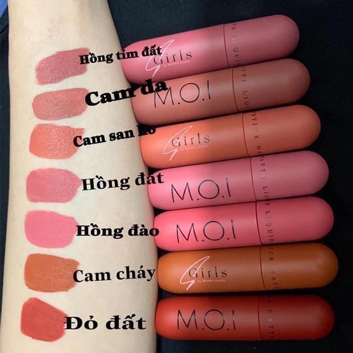 Son Kem Hồ Ngọc Hà  💄FREE SHIP💄  Son Kem Lì S'girl by Hương Giang Chính Hãng M.O.I Bền Màu Lâu Trôi | BigBuy360 - bigbuy360.vn