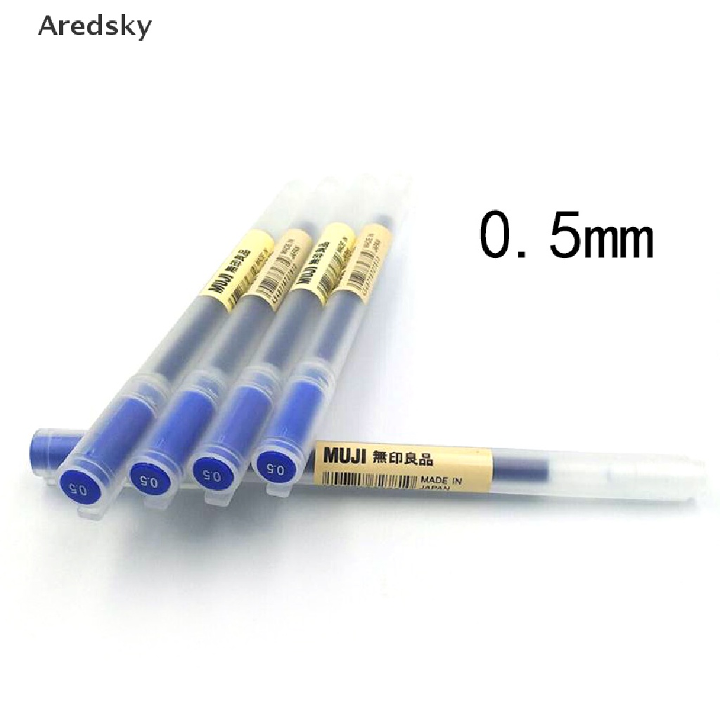 Set 5 Bút Mực Muji Moma Nhật Bản Không Độc Hại 0.38mm / 0.5mm