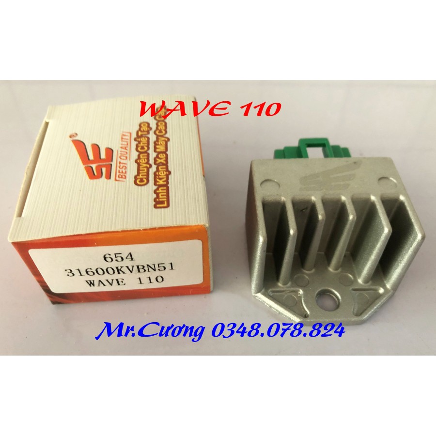 Tiết chế chỉnh lưu  xe Wave 110, Jupiter, Sirius, Exciter 135