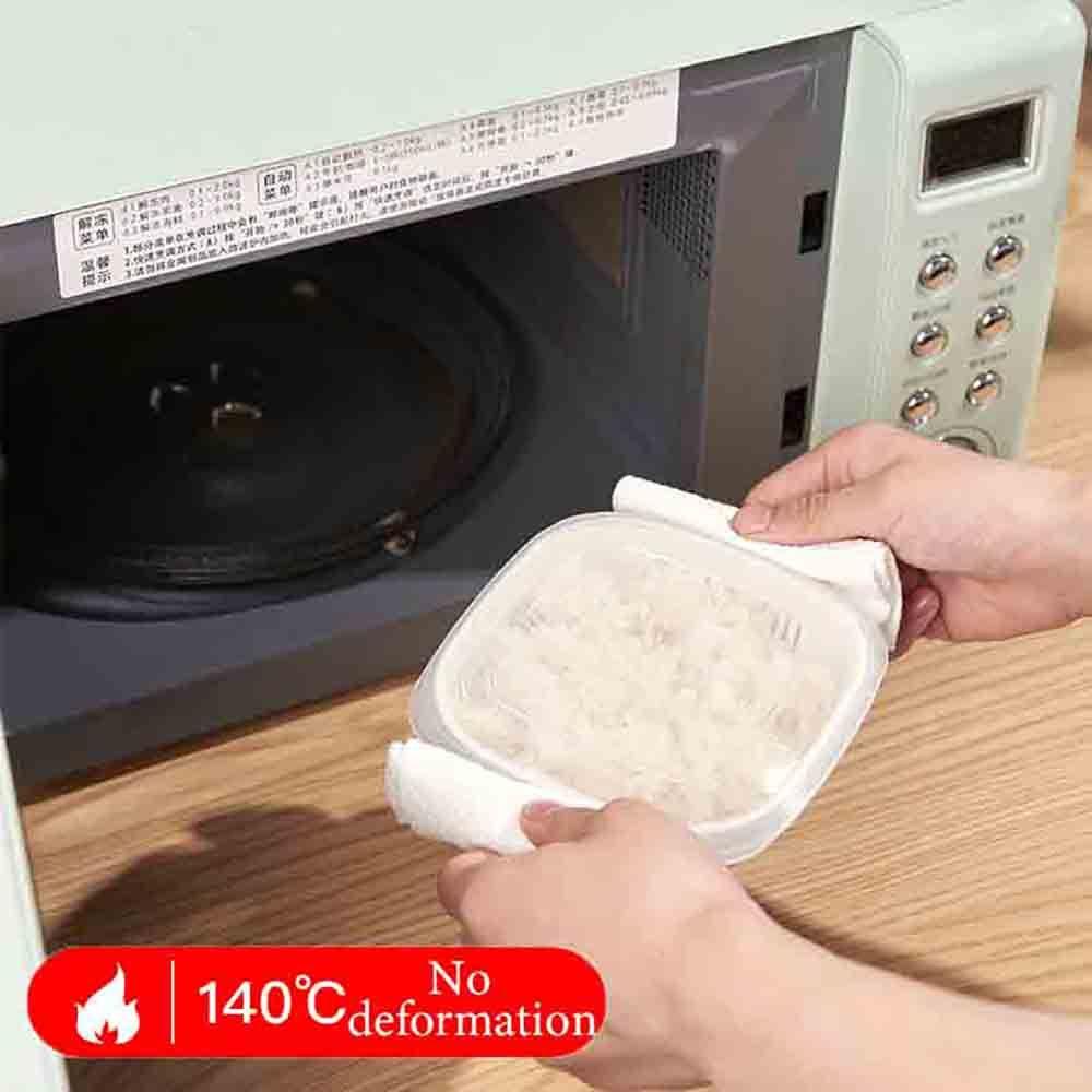 Hộp Đựng Cơm Trưa Bằng Nhựa PP Chống Rò Rỉ Có Thể Dùng Trong Lò Vi Sóng / Tủ Lạnh