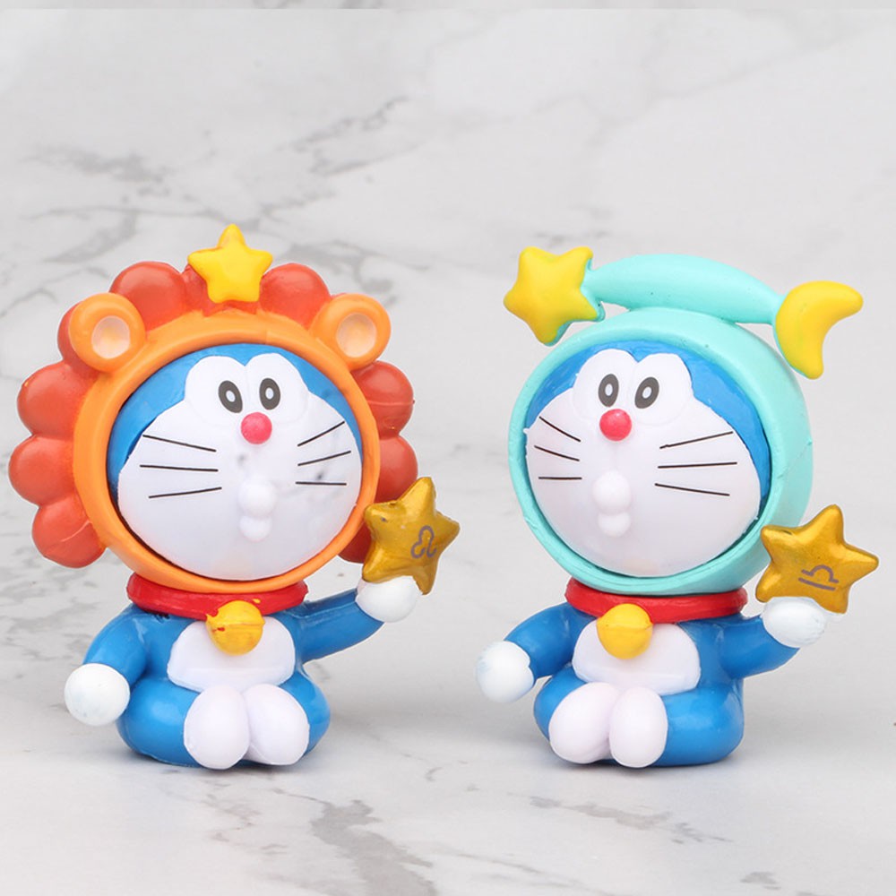 EPOCH Set 12 Mô Hình Nhân Vật Doraemon Đáng Yêu