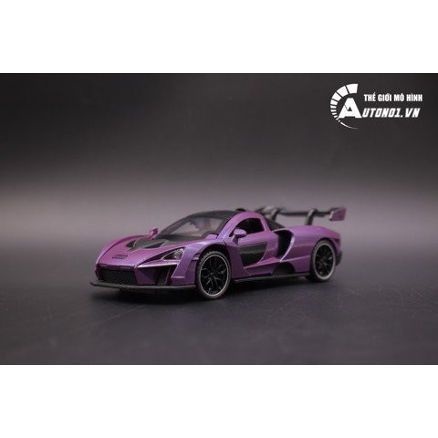 MÔ HÌNH XE MCLAREN SENNA PURPLE 1:32 NEWAO 7003