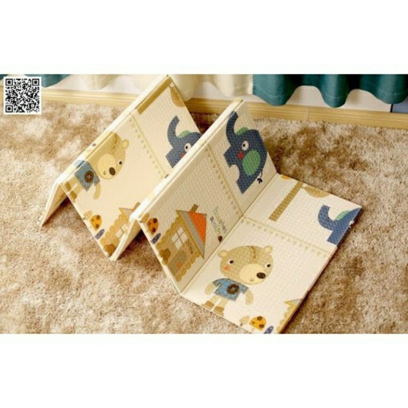 Thảm xốp XPE Cho Bé 1m8*2m (Giao mẫu ngẫu nhiên)