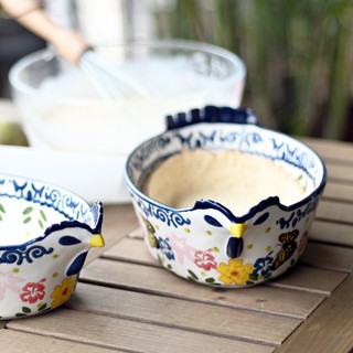 Thố sứ sâu lòng dáng con gà