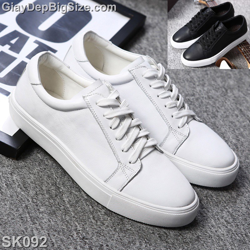 Giày Sneaker, giày thể thao big size cỡ lớn 45 46 47 48 cho nam cao to chân ú bè