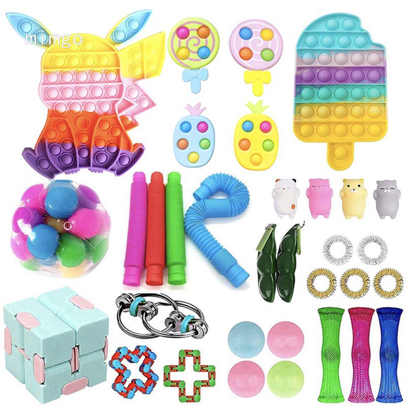 Bộ Đồ Chơi Fidget Spinner Mimgo