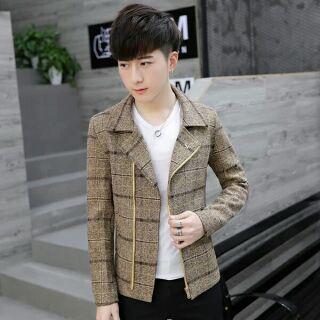 áo khoác dạ ngắn Nam quảng châu New
