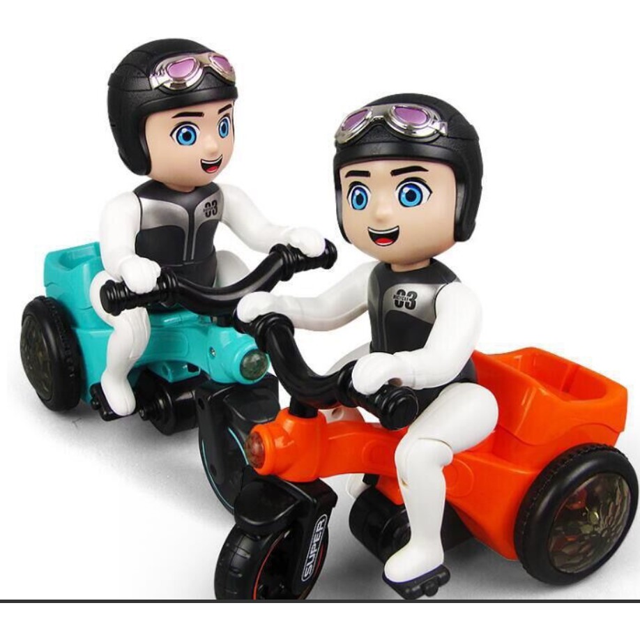 [ XEM VIDEO + CÓ NHẠC + CÓ ĐÈN ] Siêu Phẩm Em Bé Đi Xe Quay 360 Độ  Có Đèn, Có Nhạc Cực Yêu Luôn