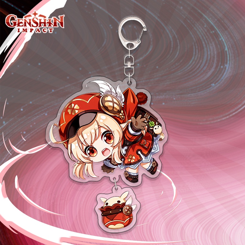 Móc Khóa Bằng Acrylic Hình Nhân Vật Hoạt Hình Dễ Thương