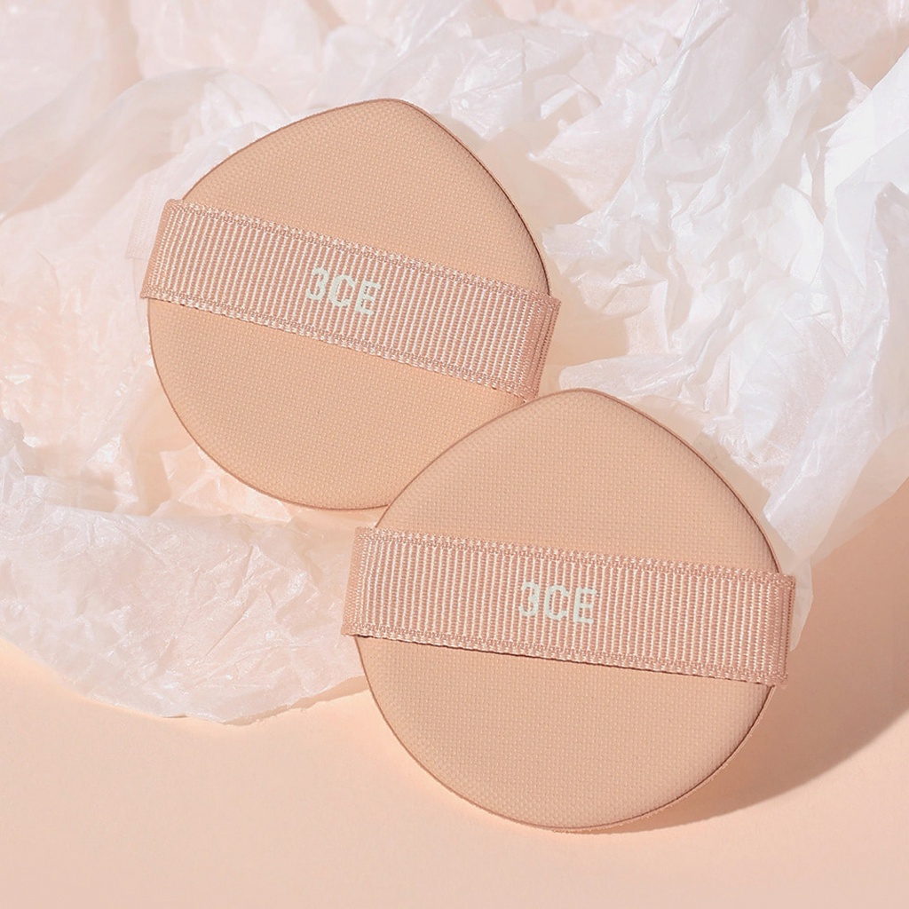 Set 2 miếng mút trang điểm 3CE chất lượng cao Cushion Puff