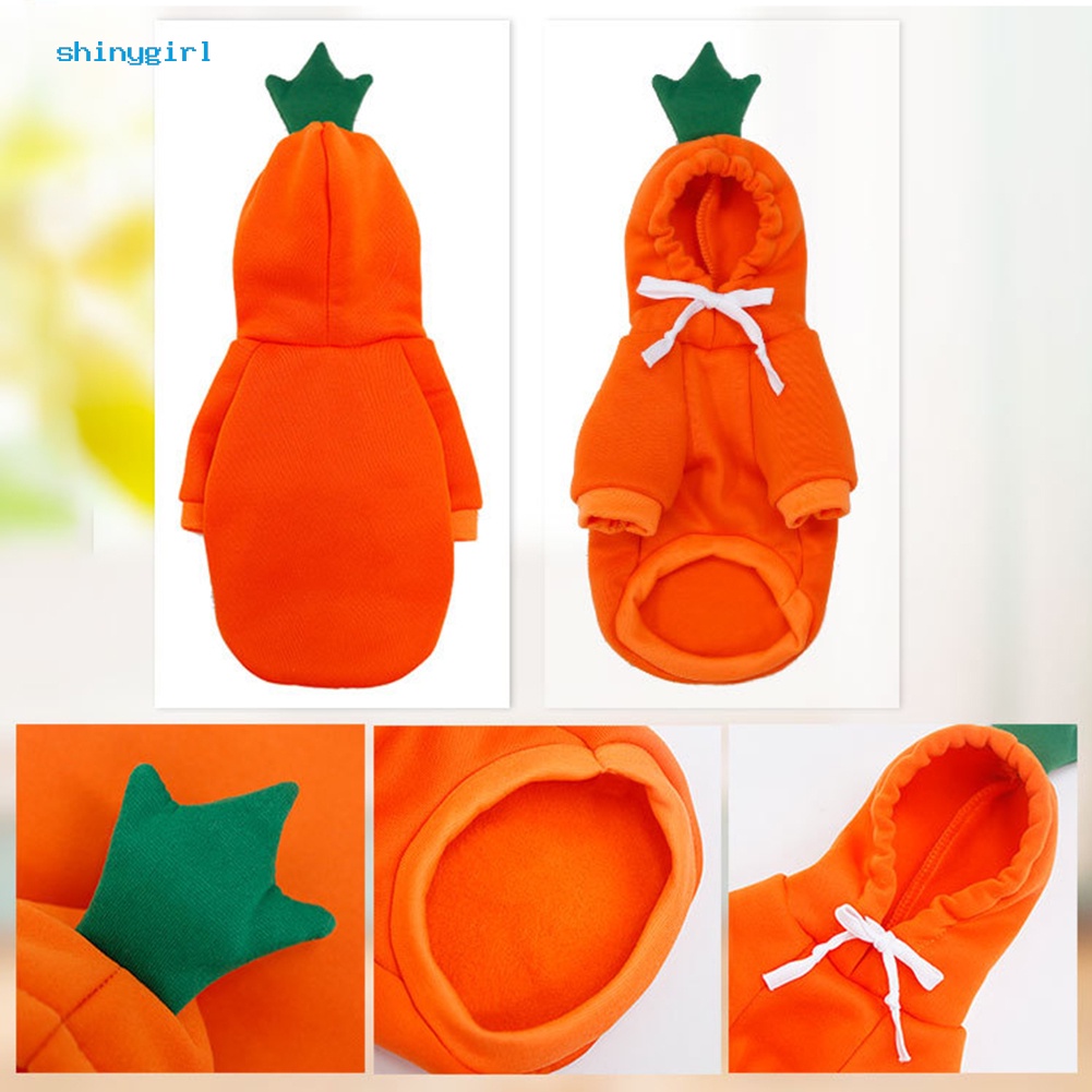 Áo nỉ hoodie cosplay hoa quả siêu đáng yêu cho chó mèo thú cưng
