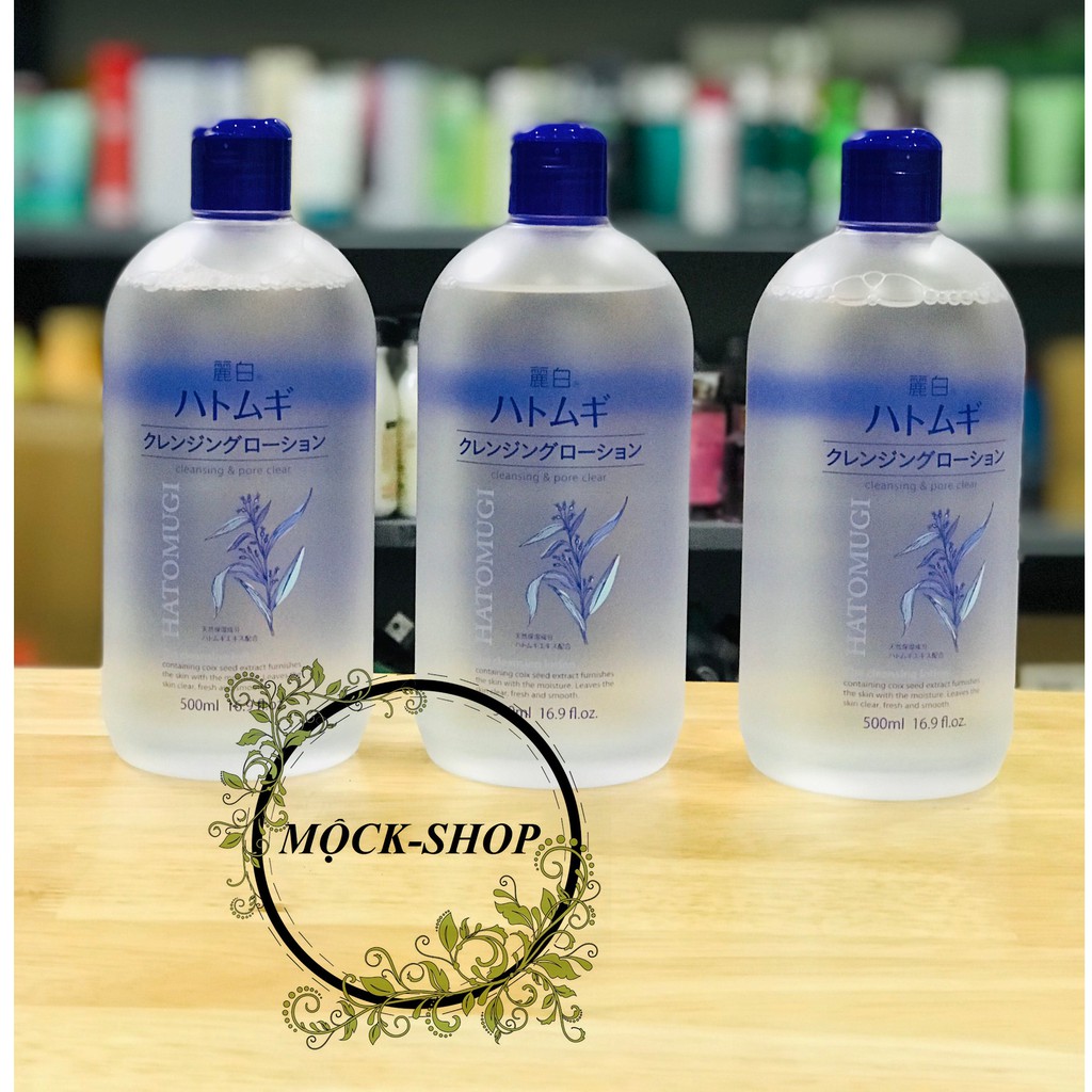 NƯỚC TẨY TRANG HATOMUGI 500ML