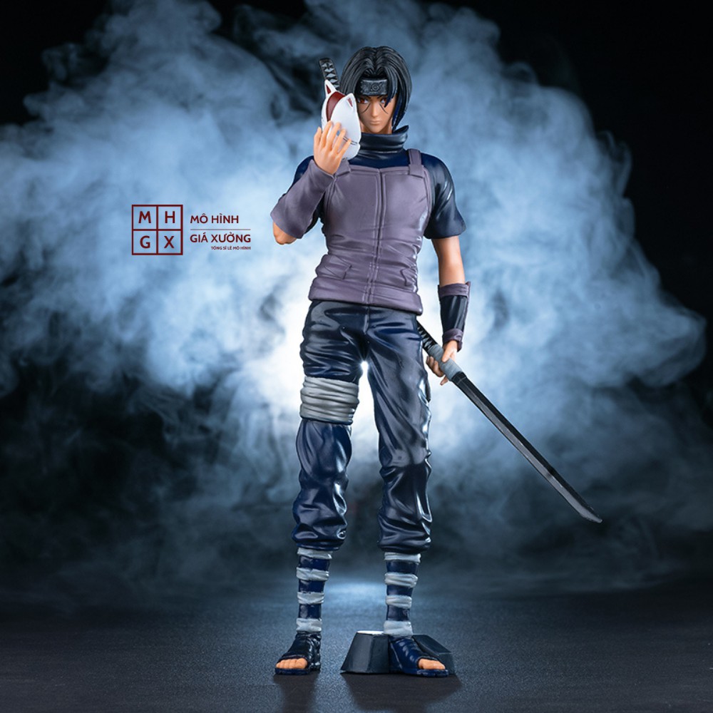 Mô hình Naruto ITACHI Akatsuki đeo mặt nạ hàng chất lượng cao 27cm  figure mô hình naruto , mô hình giá xưởng