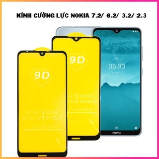 Nokia 7.2 - Kính cường lực 21D, Kính 9D full màn hình độ cứng 11H tiêu chuẩn cảm ứng mượt mà bảo vệ màn hình tối đa