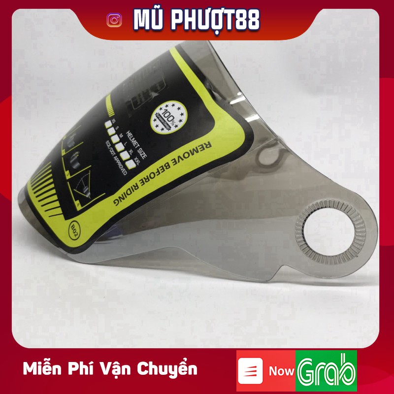 Kính mũ Asia MT116 và MT168 - Kính mũ bảo hiểm 3/4 chính hãng asia clip thật