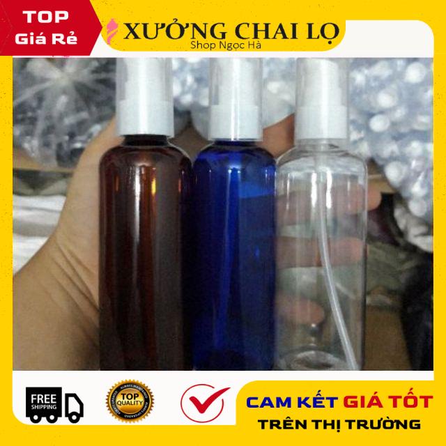 [GIÁ RẺ NHẤT] Chai Chiết Mỹ Phẩm ❤ Chai nhựa pet xịt giọt 20ml,30ml,50ml,100ml, phụ kiện du lịch