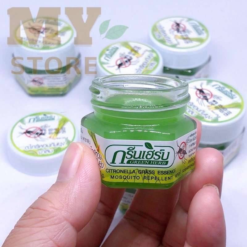 (Chính Hãng) Dầu Cù Là Đuổi Muỗi Hương Sả Thái Lan Nắp Nhựa 20g/ Hương Thơm