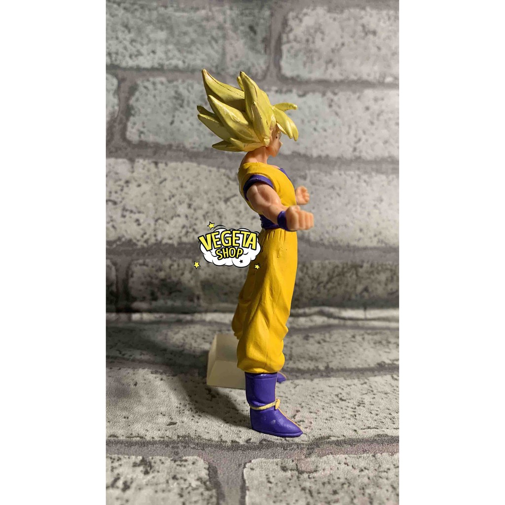 Mô hình Dragon ball - Songoku Goku SSJ - Gashapon HG Android Special edition - Chính hãng Bandai - Cao 8cm
